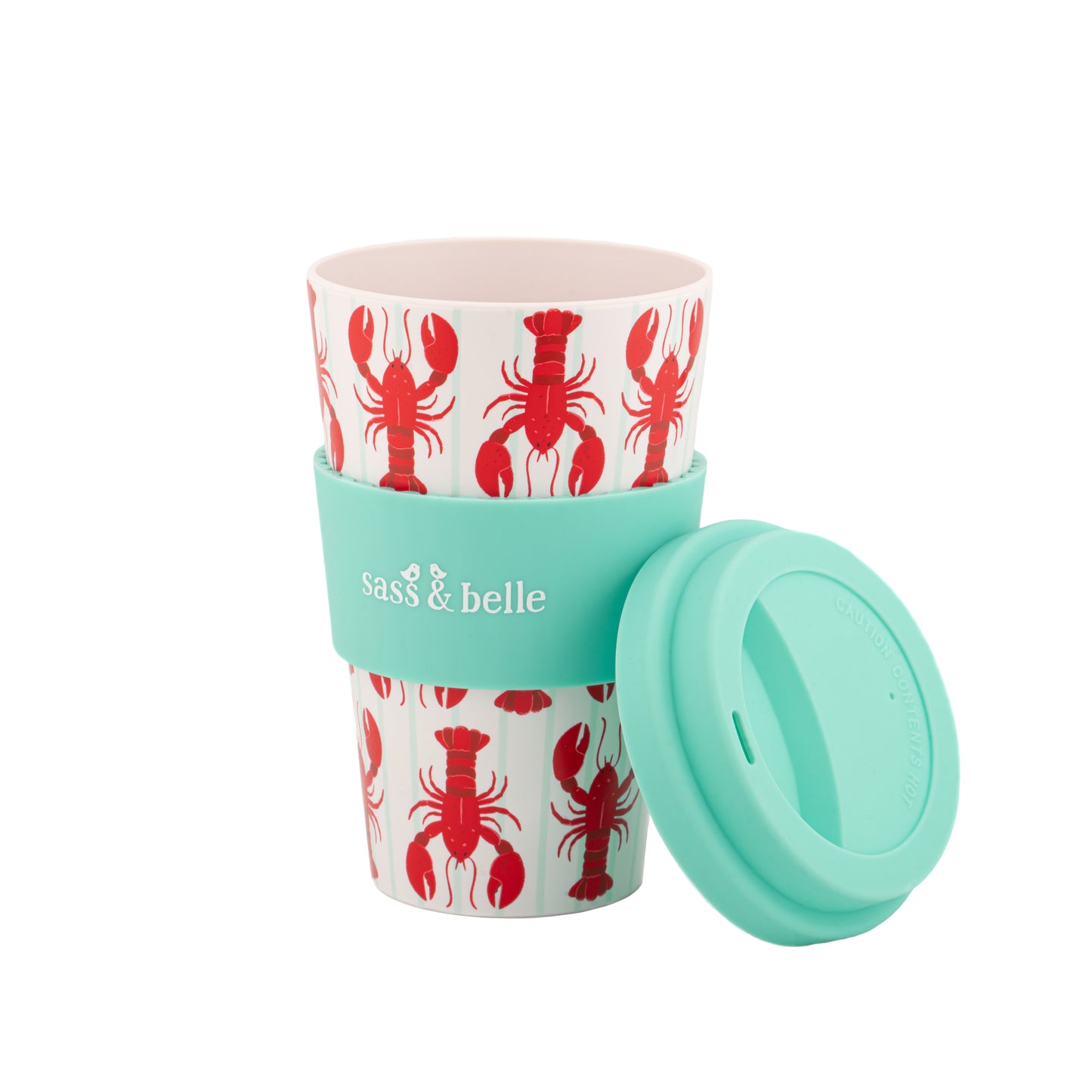 Lobster Travel Coffee Cup By Sass & Belle