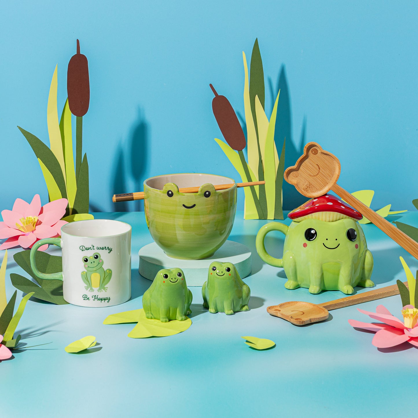 Frog Salt & Pepper Shakers By Sass & Belle