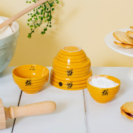 Bee Hive Measuring Bowls By Sass & Belle