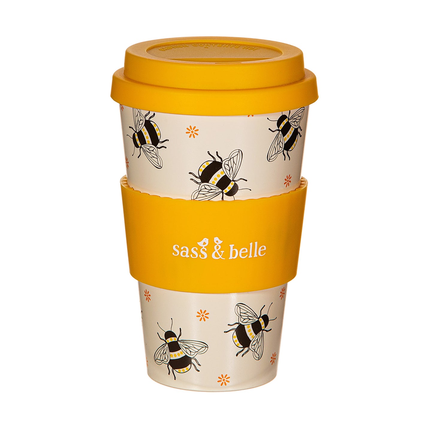 Bee Travel Coffee Cup By Sass & Belle