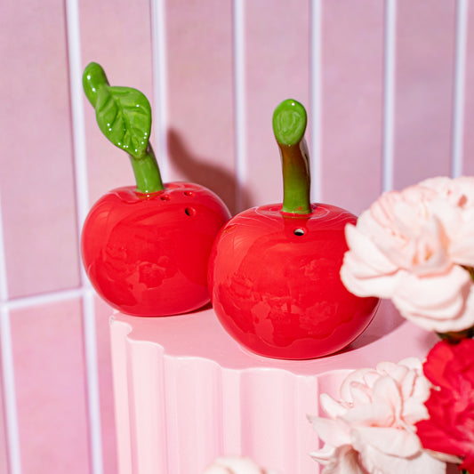 Cherry Salt & Pepper Shakers By Sass & Belle