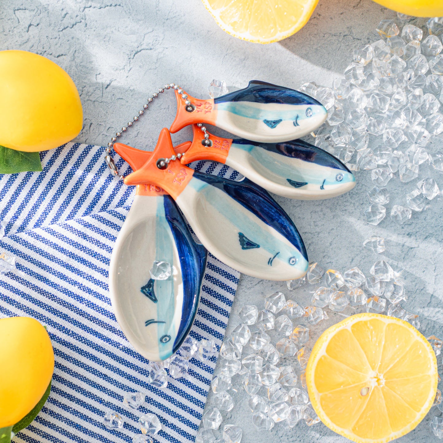 Sardines Measuring Spoons By Sass & Belle