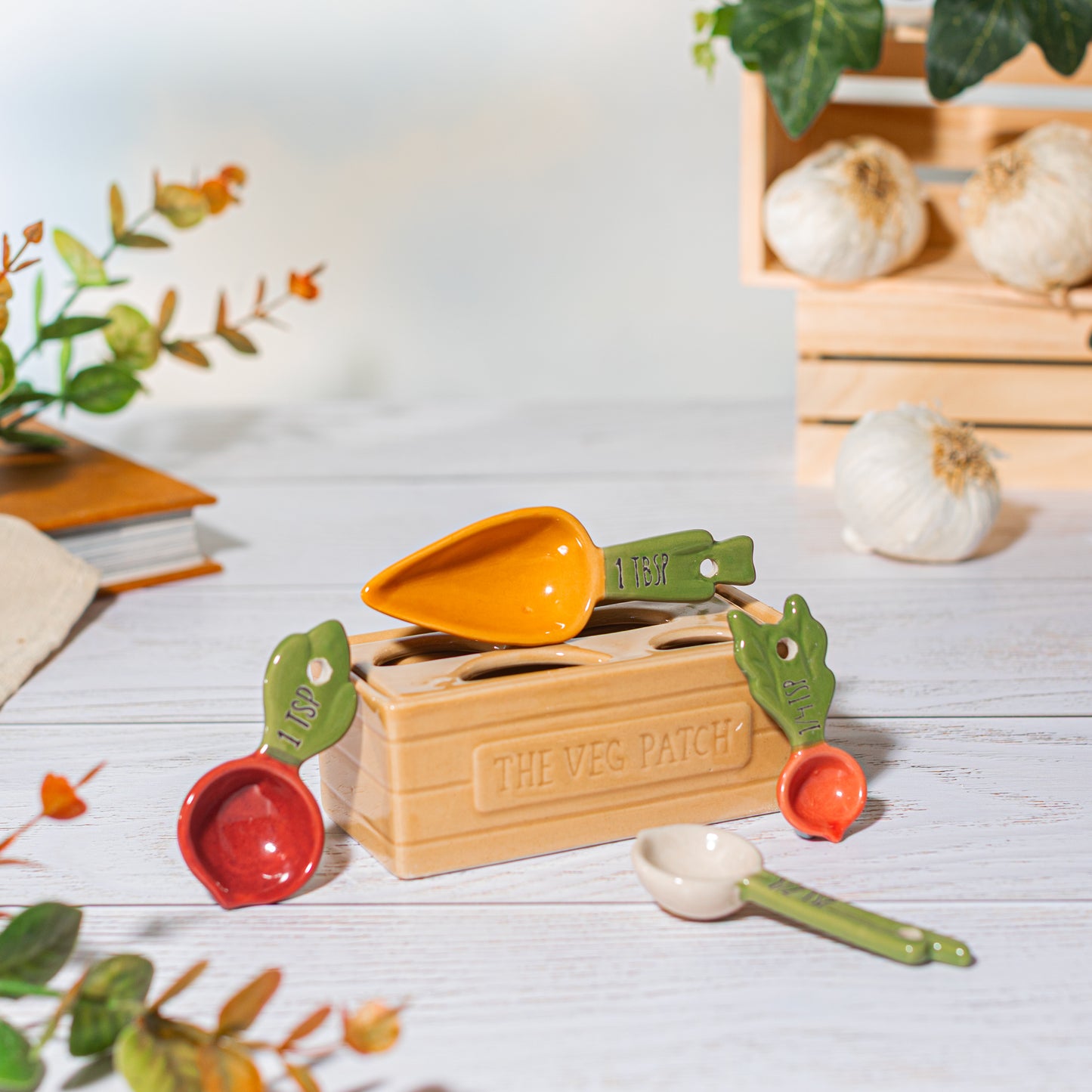 Vegetable Measuring Spoons By Sass & Belle