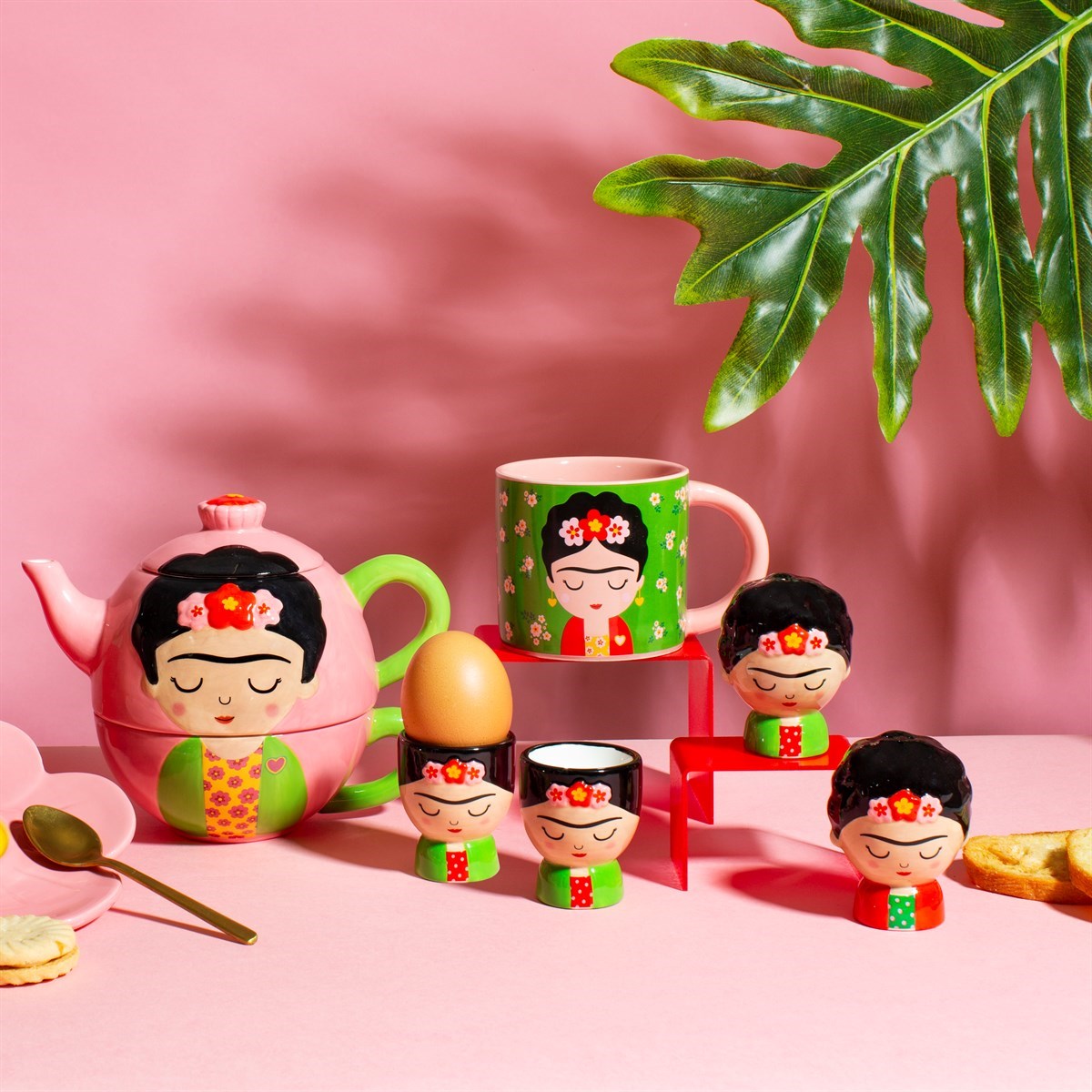 Frida Salt & Pepper Shakers By Sass & Belle