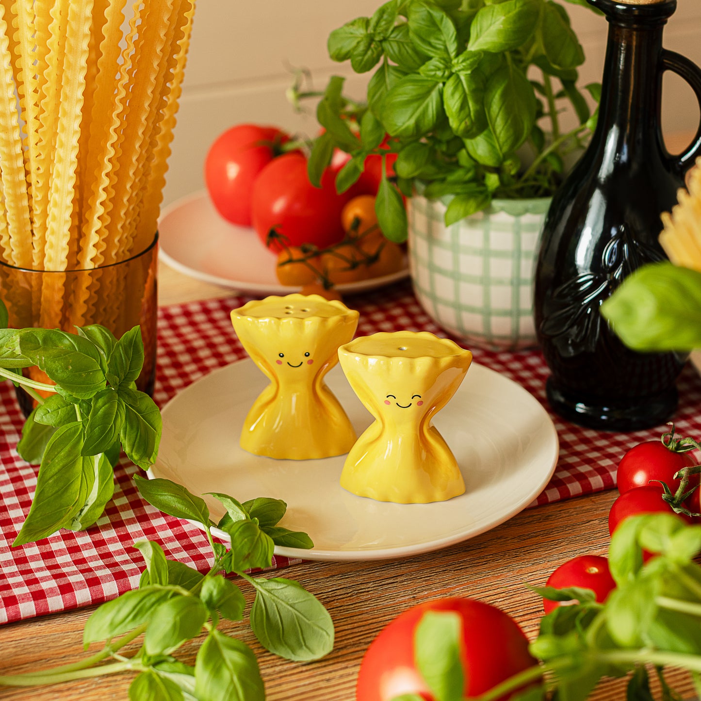 Pasta Farfalle Salt & Pepper Shakers By Sass & Belle