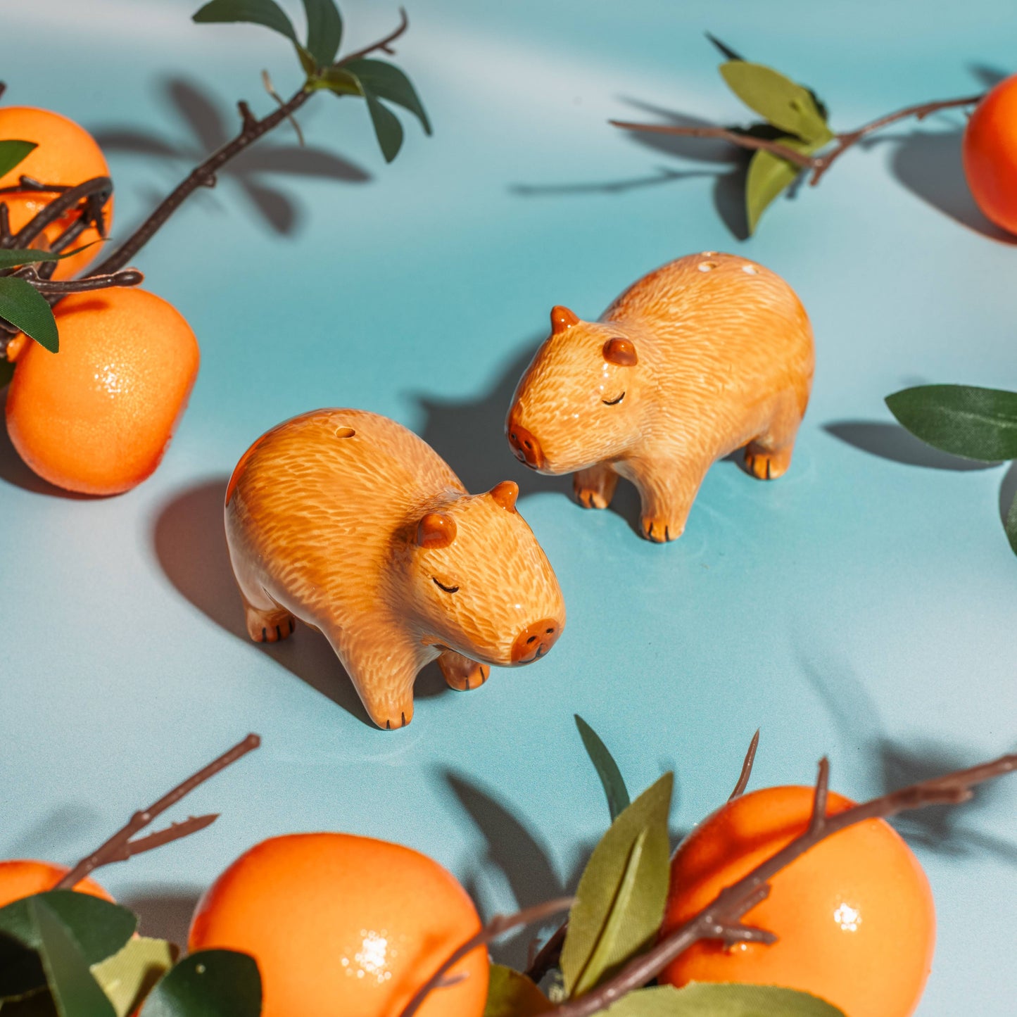 Capybara Salt & Pepper Shakers By Sass & Belle