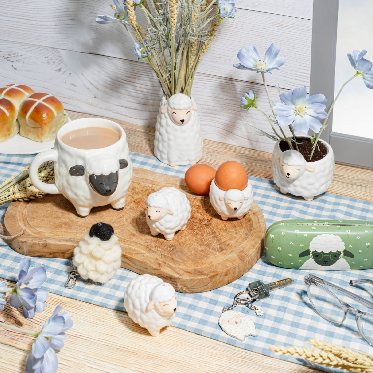 Sheep Salt & Pepper Shakers By Sass & Belle