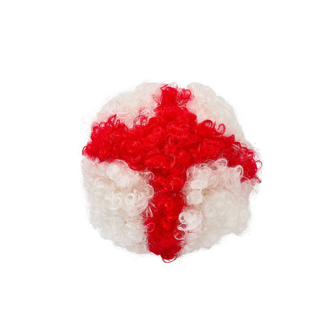 England Curly Wig - World Cup 2026