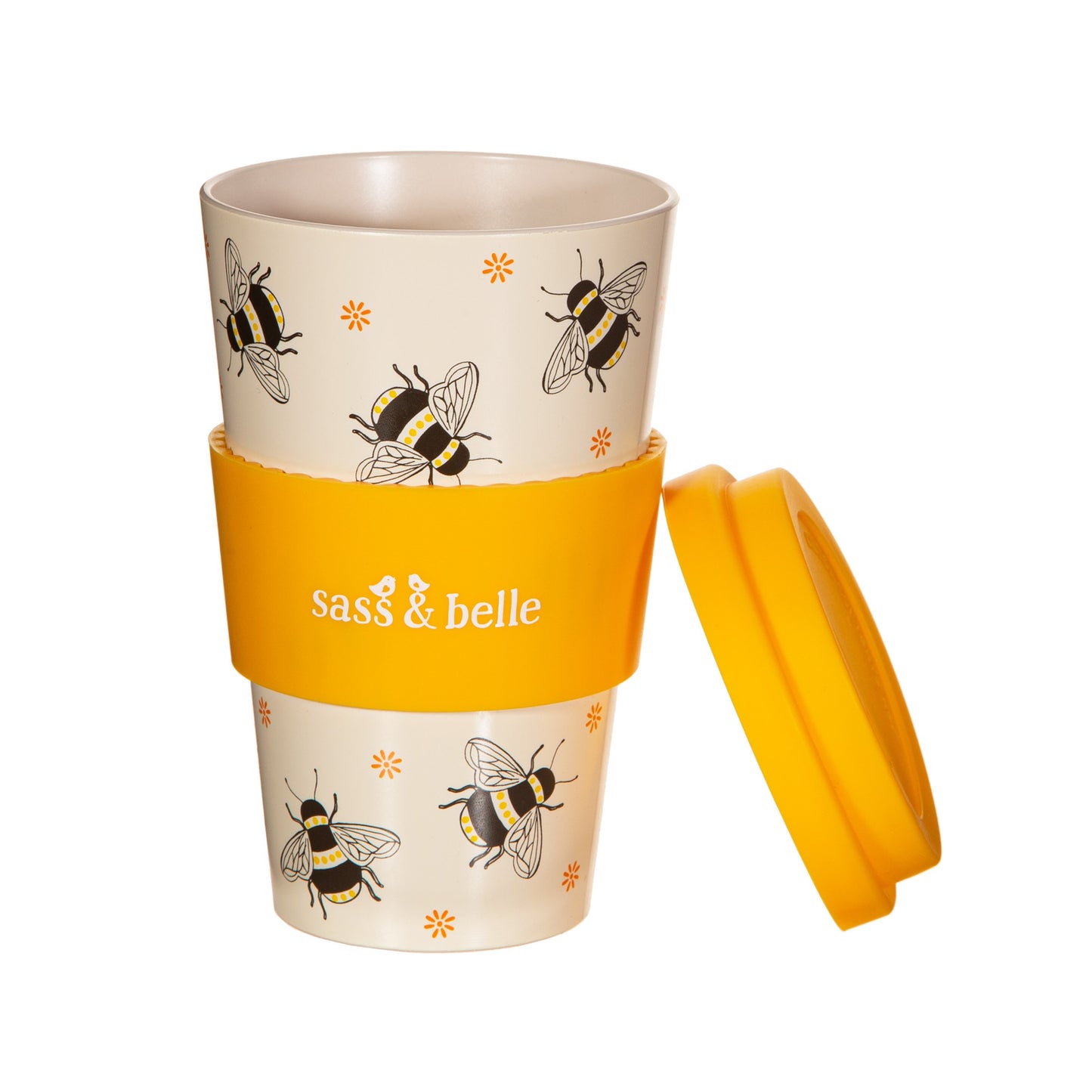 Bee Travel Coffee Cup By Sass & Belle