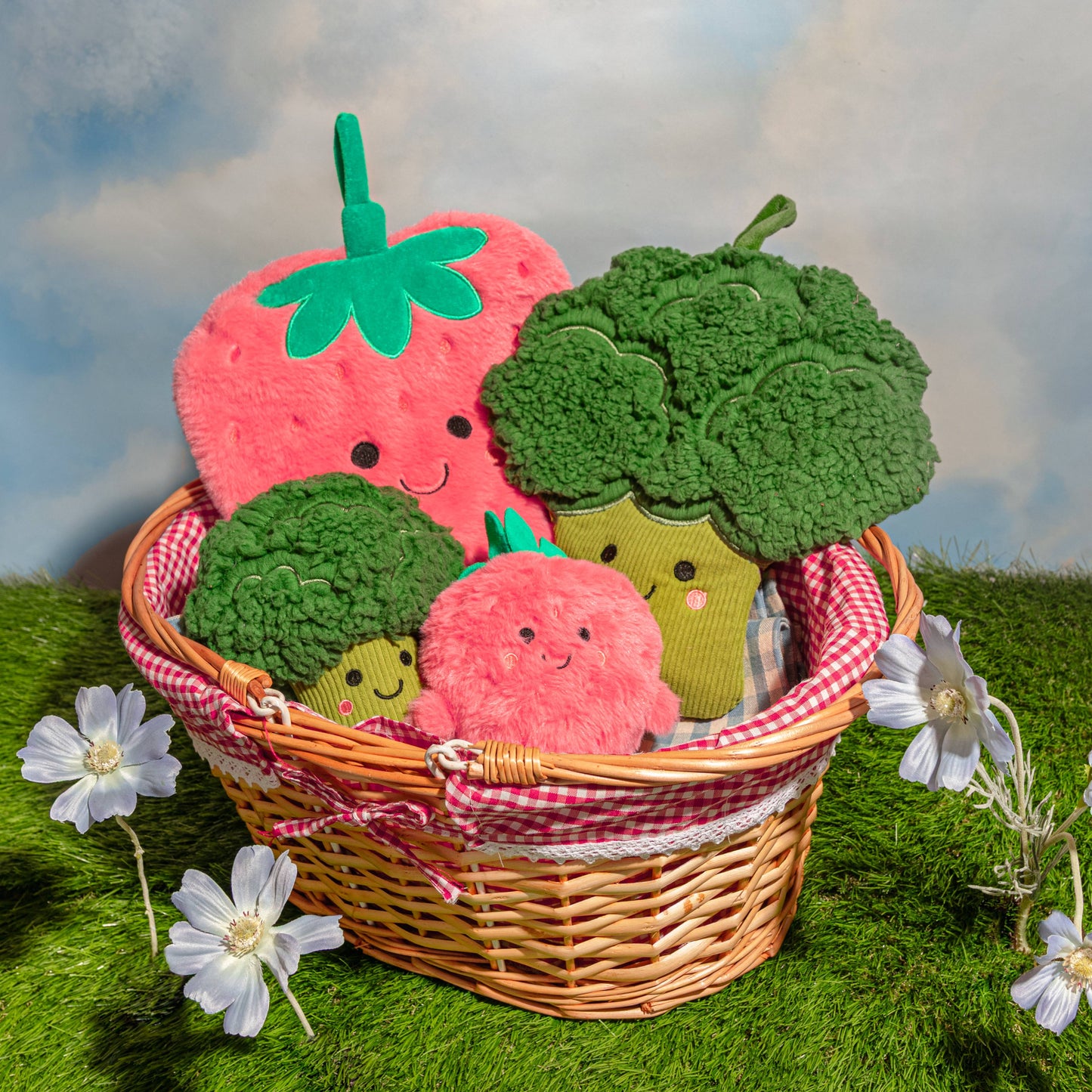 Strawberry Soft Toy Plushie By Sass & Belle