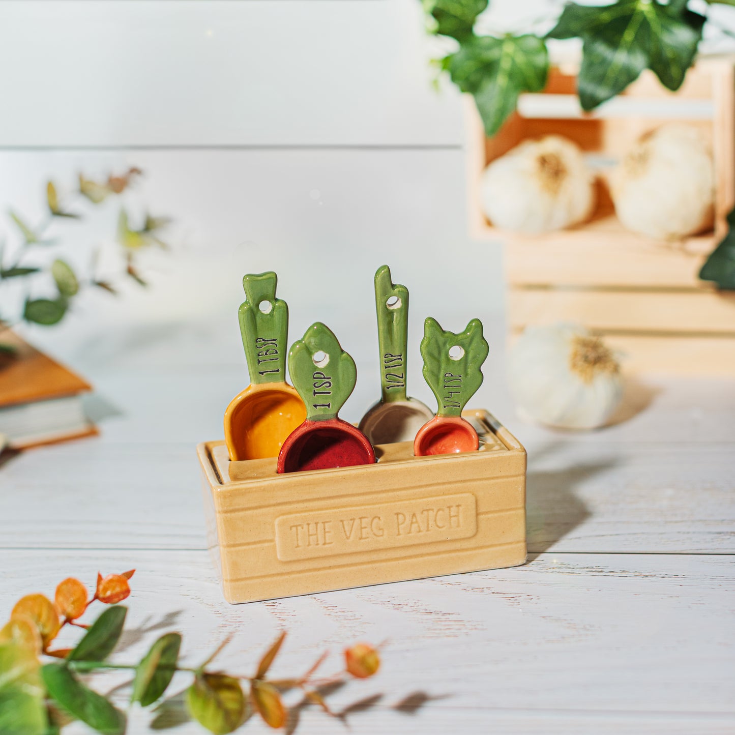 Vegetable Measuring Spoons By Sass & Belle