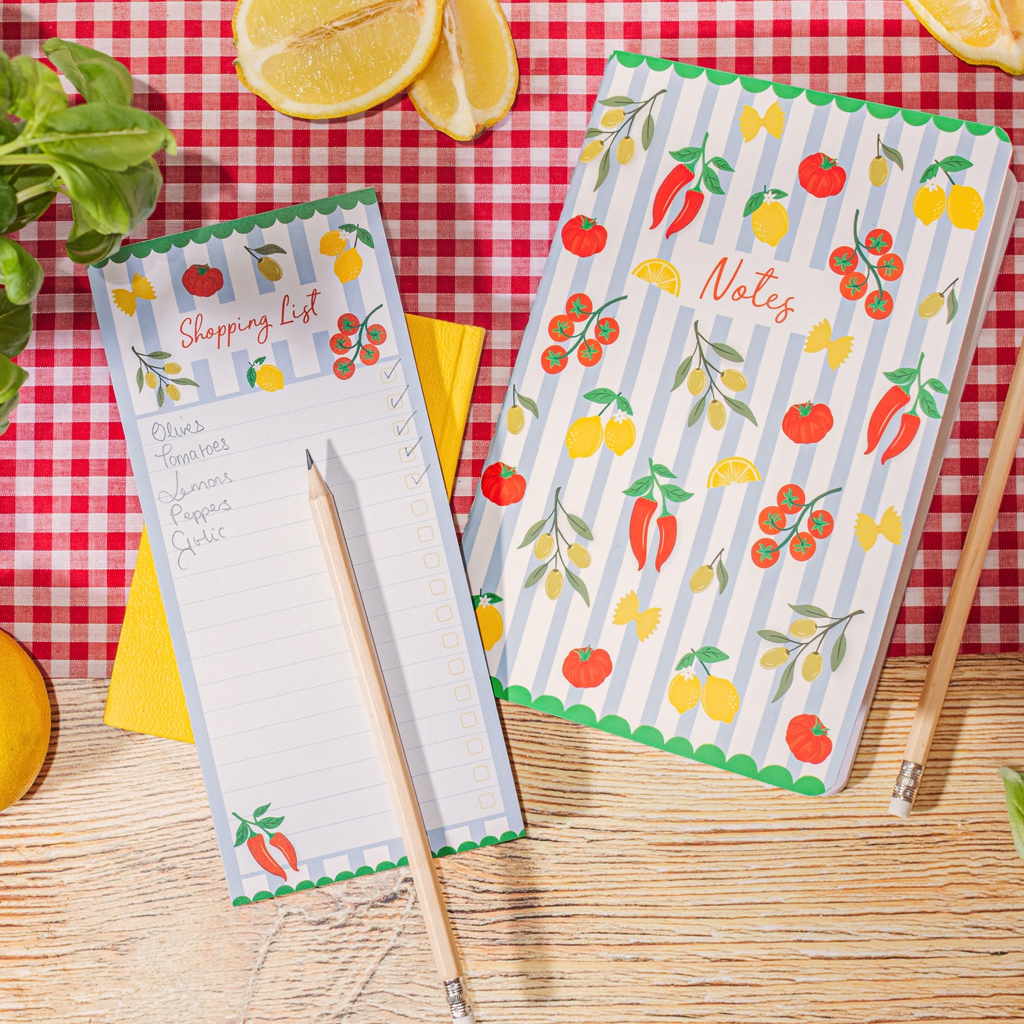 Mediterranean A5 Notebook By Sass & Belle