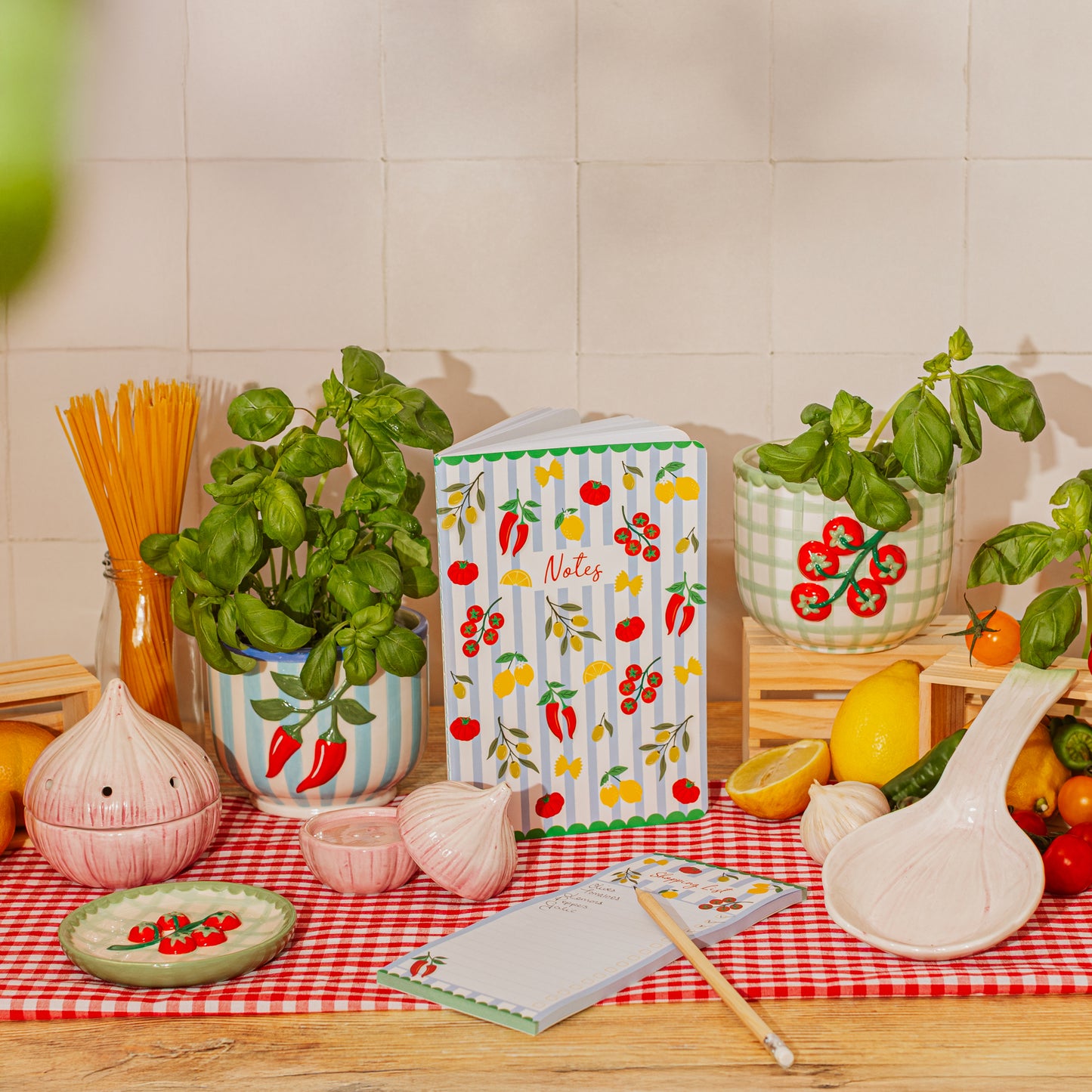 Mediterranean A5 Notebook By Sass & Belle