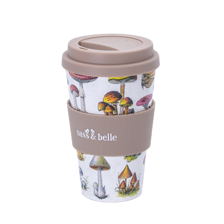 Vintage Mushroom Travel Coffee Cup By Sass & Belle