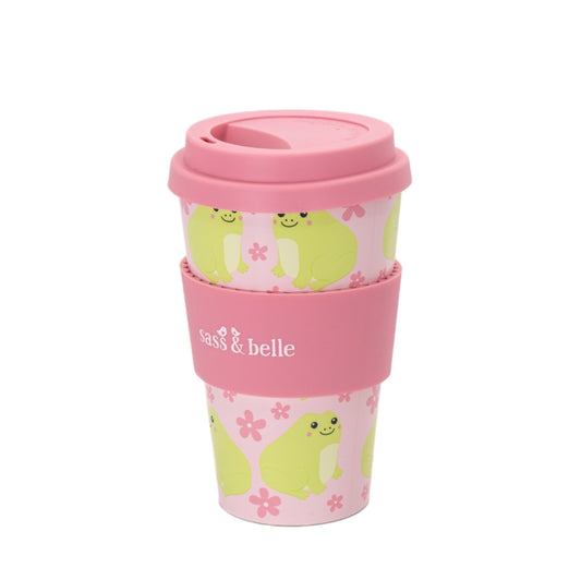 Frog Travel Coffee Cup By Sass & Belle