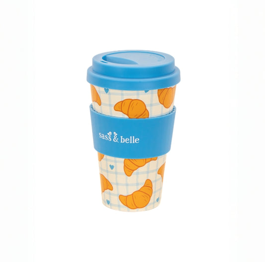 Croissant Travel Coffee Cup By Sass & Belle