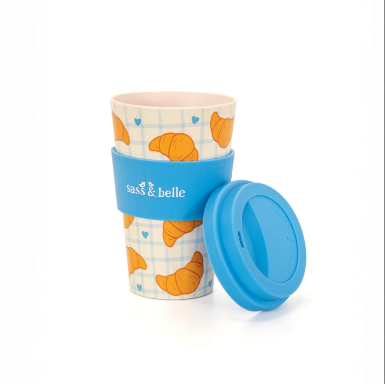 Croissant Travel Coffee Cup By Sass & Belle