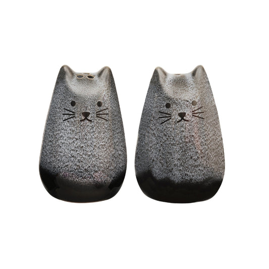 Mojave Cat Salt & Pepper Shakers By Sass & Belle