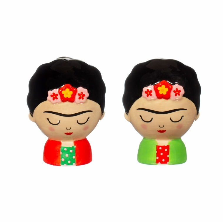 Frida Salt & Pepper Shakers By Sass & Belle