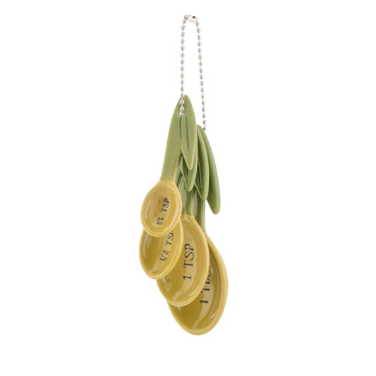 Olive Measuring Spoons By Sass & Belle