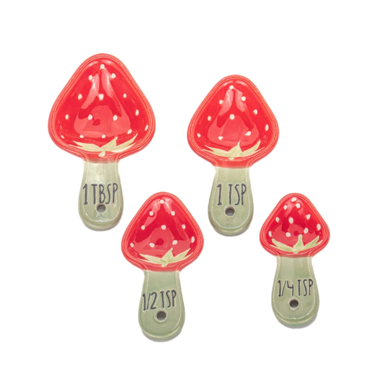 Strawberry Measuring Spoons By Sass & Belle