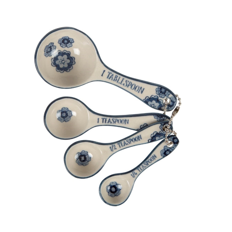 Blue Willow Measuring Spoons By Sass & Belle