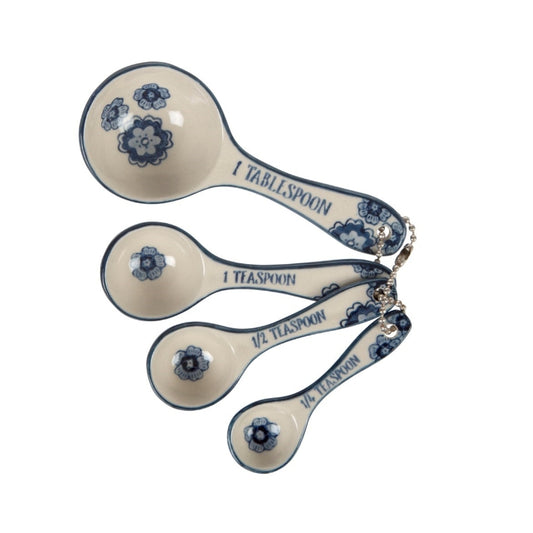 Blue Willow Measuring Spoons By Sass & Belle