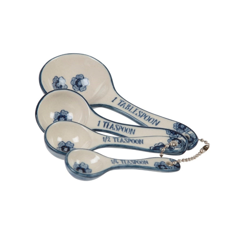 Blue Willow Measuring Spoons By Sass & Belle