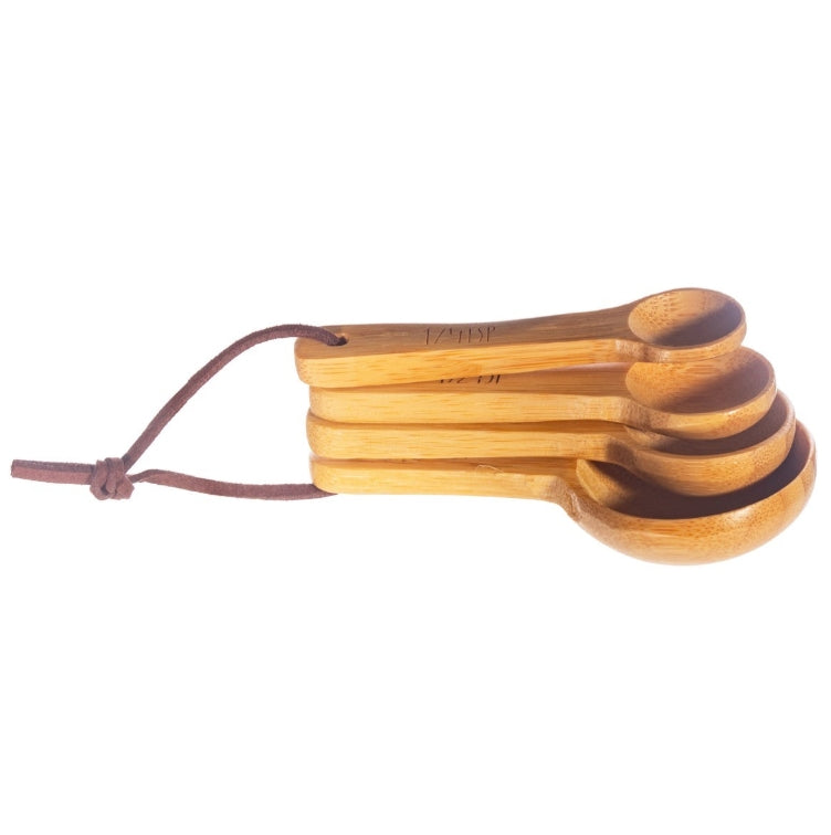 Bamboo Measuring Spoons By Sass & Belle