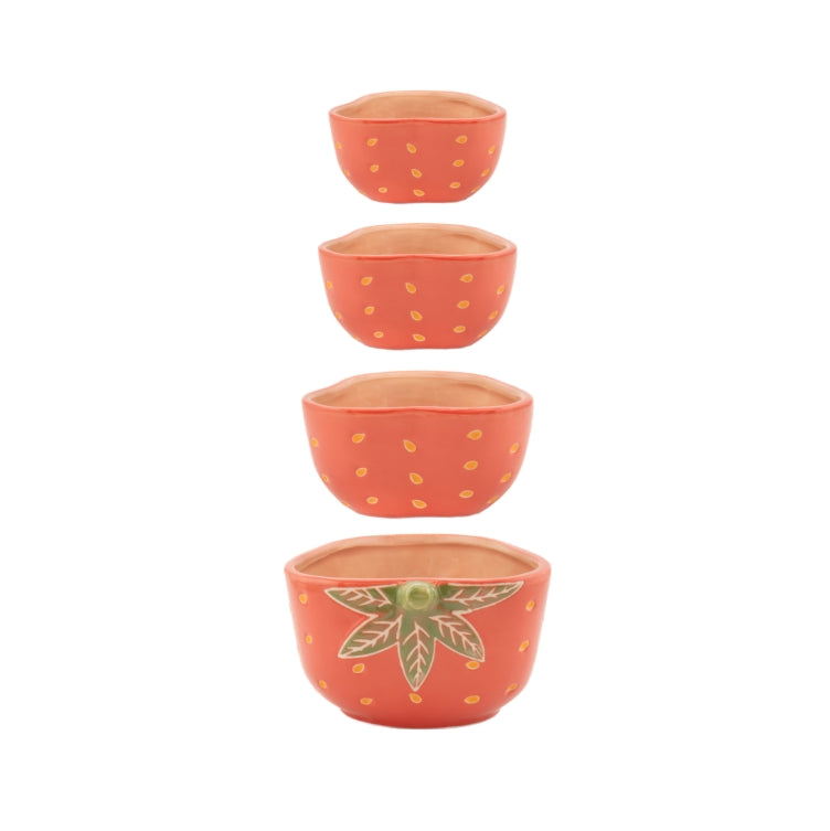 Strawberry Measuring Cups By Sass & Belle