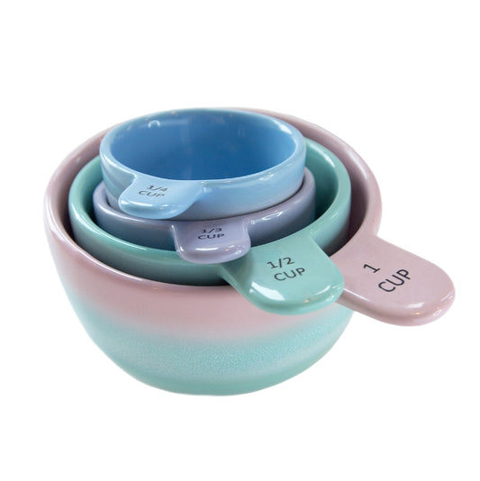 Pastel Ombre Measuring Cups By Sass & Belle