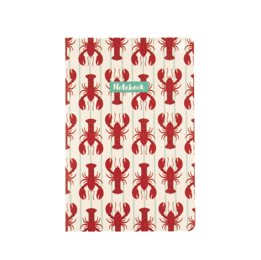 Lobster A5 Notebook By Sass & Belle