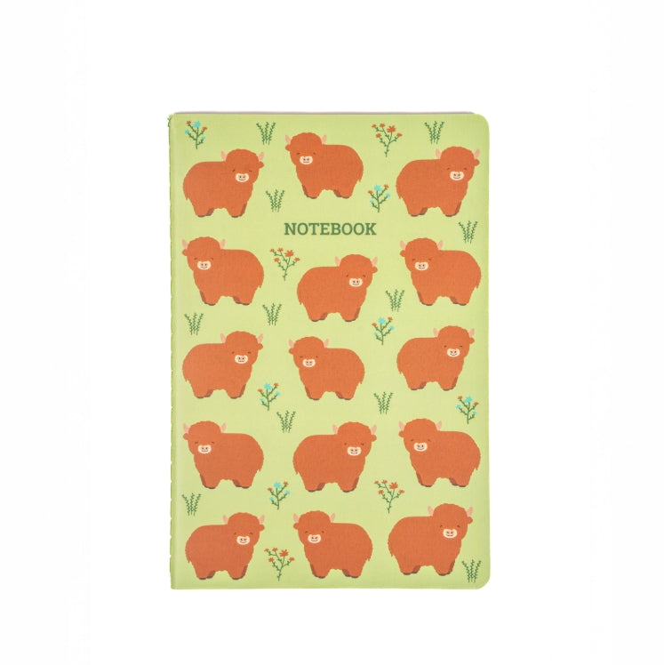 Highland Cow A5 Notebook By Sass & Belle