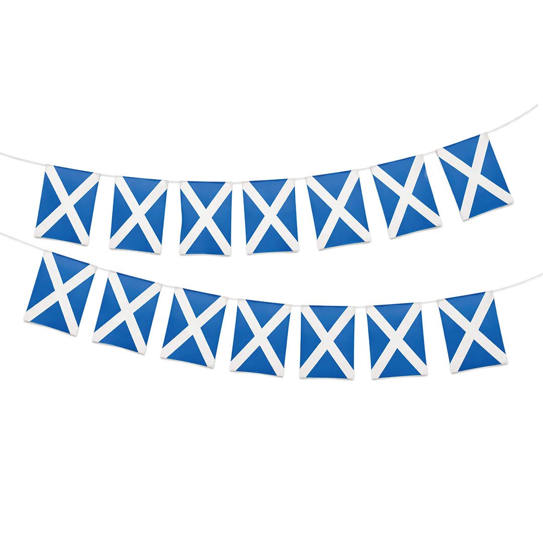 Scotland PE Flag Bunting 6m - World Cup 2026
