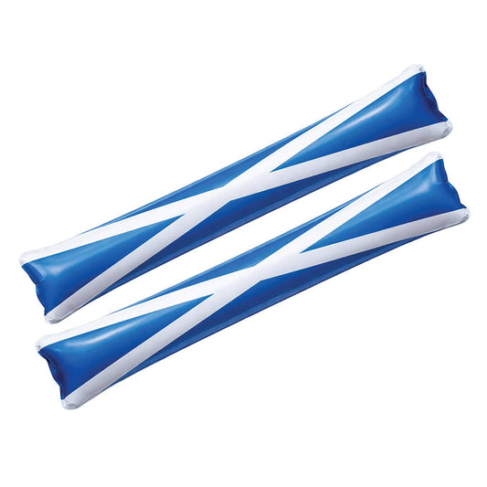 Come on Scotland Inflatable Sticks - Pack of 2 - World Cup 2026