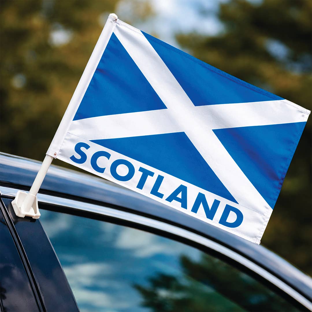 Scotland Car Window Flags - Pack of 2 - World Cup 2026