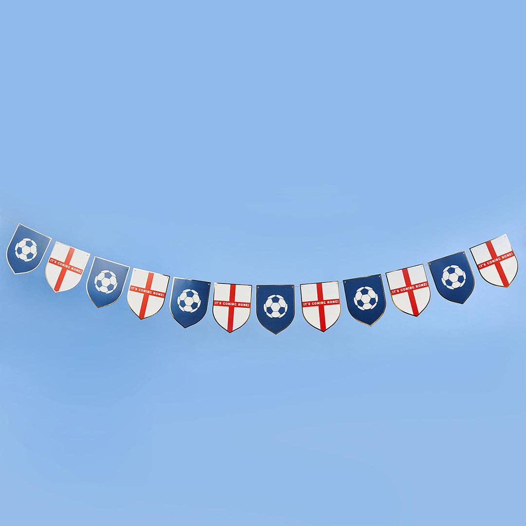 Come on England Flag Bunting 2.5m - World Cup 2026
